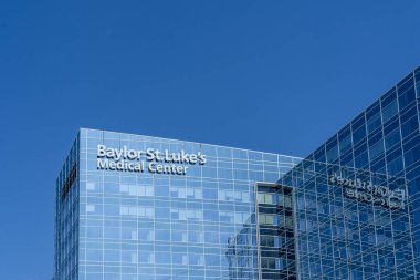 Houston, Teksas, ABD - 3 Nisan 2024: Baylor St. Luke 's Medical Center, Teksas, ABD.