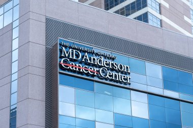 Pearland, Teksas, ABD - 15 Nisan 2024: MD Anderson Kanser Merkezi Houston, Teksas, ABD.