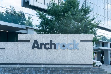 Houston, Teksas, ABD - 14 Nisan 2024: Houston, Teksas 'taki Archrock Corporate genel merkezi. Archrock, doğal gaz sıkıştırma hizmetleri ve ekipman sağlayıcısıdır..