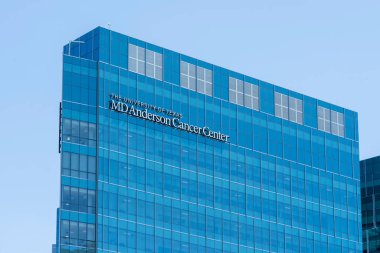 Houston, Teksas, ABD - 3 Nisan 2024: MD Anderson Kanser Merkezi Houston, Teksas, ABD.