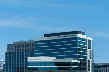 Houston, Teksas, ABD - 3 Nisan 2024: Dan L Duncan Kapsamlı Kanser Merkezi Houston, Teksas, ABD