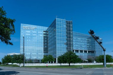 Houston, Teksas, ABD - 3 Nisan 2024: Baylor St. Luke 's Tıp Merkezi Houston, Teksas, ABD.