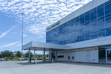 Houston, Teksas, ABD - 13 Nisan 2024: Wallis Bank Houston, Teksas, ABD.