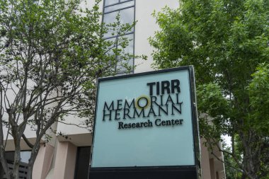 Houston, Teksas, ABD - 7 Nisan 2024: TIRR Memorial Hermann Araştırma Merkezi Houston, Teksas, ABD.