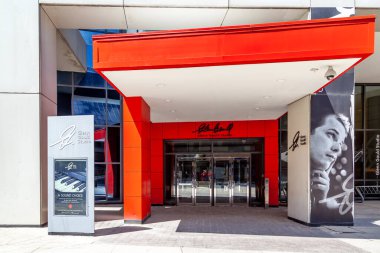 Toronto, Kanada - 16 Mayıs 2020: Glenn Gould Stüdyosu Toronto CBC binasında. Glenn Gould Stüdyosu bir etkinlik tiyatrosu.