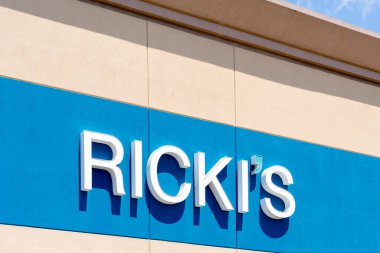 Oshawa, Ontario, Canada - July 1, 2020: Rickis store in Oshawa, Ontario, Canada; Rickis is a Canadian retailer offers current fashion for the younger working woman. clipart