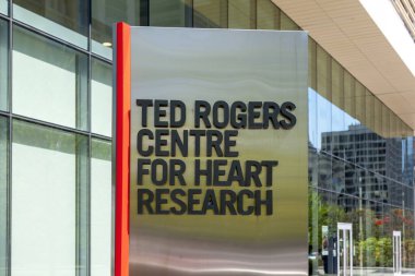 Toronto, Kanada - 16 Mayıs 2020: Toronto 'daki Ted Rogers Kalp Araştırmaları Merkezi, klinik bakım, genomik ve rejeneratif tıbbı kullanarak kalp yetmezliğinin yönetimini iyileştirdi..