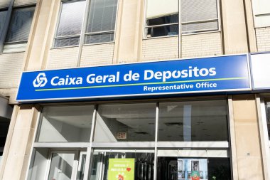 Caixa Geral De Depositos Temsilciliği 13 Ekim 2020 tarihinde Toronto, Kanada 'da görülmüştür. Caixa Geral de Depsitos CGD, Portekizli bir devlet bankacılık şirketidir..
