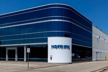 Vaughan, On, Canada - May 23, 2020: North Star Homes office building in Vaughan, Ontario, Canada. North Star Homes is a Canadian Home Builder. clipart