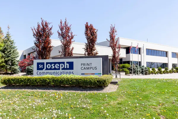 Concord, On, Kanada - 23 Mayıs 2020: St. Joseph İletişim Concord, Vaughan, On, Kanada 'da görüldü. St. Joseph Communications, Kanadalı bir şirkettir..