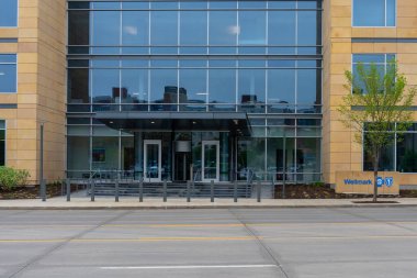 Wellmark Blue Cross ve Blue Shield 'ın 6 Mayıs 2023' te Des Moines, Iowa, ABD 'deki genel merkezi. Wellmark Blue Cross Blue Shield, Amerika Birleşik Devletleri 'nde bir sigorta şirketidir..