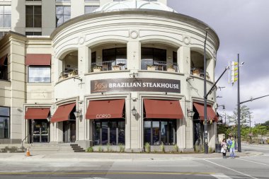 Niagara Şelalesi, Ontario, Kanada - 8 Eylül 2019: Niagara Şelalesi, Ontario.