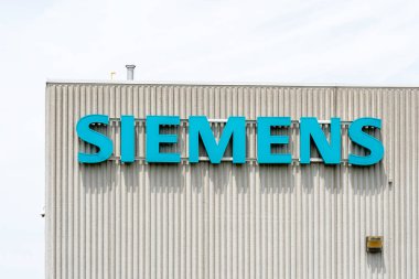 Peterborough, Ontario, Kanada - 9 Haziran 2019: Siemens Milltronics Process Instruments Inc. in Peterborough, Ontario, SMPI ölçüm araçları üretiyor.