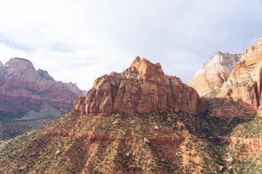 Utah, ABD 'deki muhteşem Büyük Kanyon manzarası