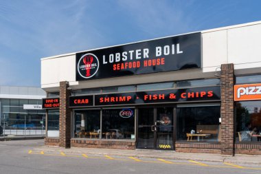 Thornhill, vaughan, ON, Canada - September 20, 2024: A Lobster Boil Seafood House in Thornhill, vaughan, ON, Canada. clipart