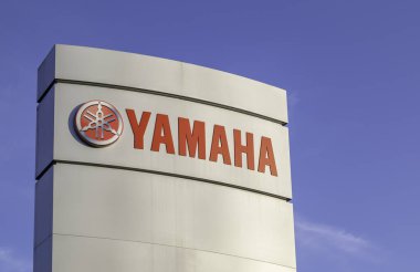 Toronto, Kanada - 1 Haziran 2018: Yamaha Motor Canada 'nın Toronto' daki genel merkezini kapatın. Yamaha Motor Şirketi, Japon motosiklet üreticisi, deniz ürünleri üreticisi..