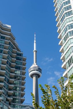 Toronto, Ontario, Kanada: CN Tower 'da Görünüm