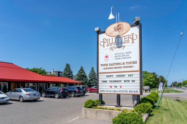 Niagara-on-the-lake, Ontario, Kanada - 29 Haziran 2019: Niagara-on-the-lake, Ontario, Kanada.