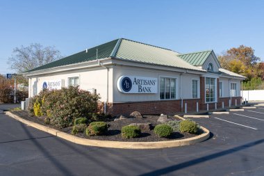 Wilmington, DE, ABD 'deki bir Esnaflar Bankası şubesi, 5 Kasım 2023