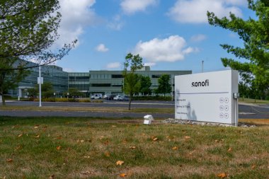 Bridgewater Township, NJ, USA - August 23, 2022: Sanofi US headquarters in Bridgewater Township, NJ, USA clipart