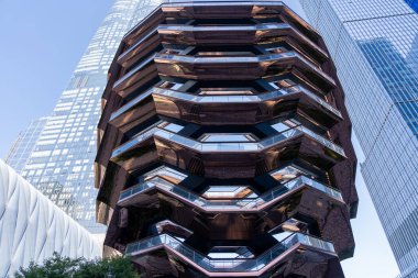 Hudson Yardındaki Gemi Merdiveni Yapısı