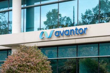 Radnor 'daki Avantor karargahı, PA, USA, 4 Kasım 2023. Avantor bir Amerikan biyoteknoloji, kimyasallar ve ilaç şirketidir..