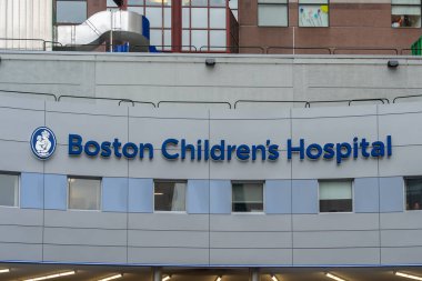 Boston, Massachusetts, ABD 'deki Boston Çocuk Hastanesi' nin yer işareti 9 Kasım 2023.