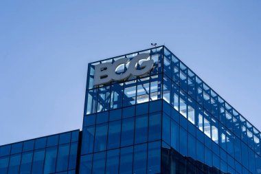 Boston, MA, ABD - 11 Kasım 2023: Boston, Massachusetts, ABD 'deki BCG Boston Danışmanlık Grubu karargahı. BCG bir Amerikan küresel yönetim danışmanlık firması..