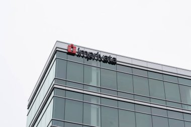 Waltham, MA, USA - 10 Kasım 2023: Waltham, MA, ABD 'deki 20 CityPoint' teki Imprivata genel merkezi. Imprivata dijital kimlik güvenlik şirketidir..