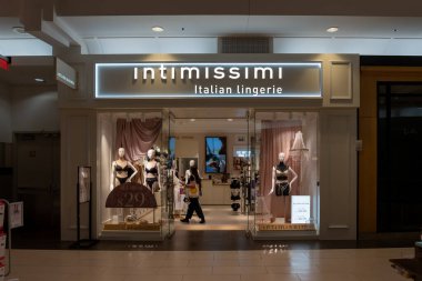 Natick AVM 'deki Intimissimi mağazası, Natick, Massachusetts, ABD, 9 Kasım 2023. Intimissimi bir İtalyan giyim markasıdır..