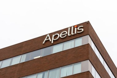 Apellis headquarters in Waltham, Massachusetts, USA, on November 10, 2023. Apellis is an American Pharmaceutical company. clipart