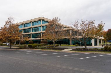 Radnor 'daki Avantor karargahı, PA, USA, 4 Kasım 2023. Avantor bir Amerikan biyoteknoloji, kimyasallar ve ilaç şirketidir..
