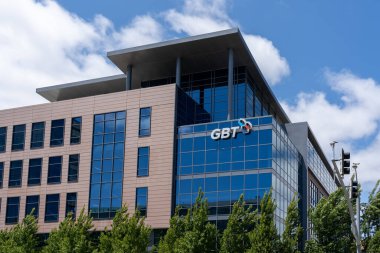 Güney San Francisco, CA, USA - 7 Haziran 2023: Global Blood Therapeutics (GBT) merkezi Güney San Francisco, CA, ABD. Global Blood Therapeutics (GBT) bir ilaç şirketidir..