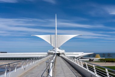 Milwaukee Sanat Müzesi, Milwaukee, Wisconsin, ABD, 3 Mayıs 2023. Milwaukee Sanat Müzesi bir sanat müzesidir ve koleksiyonunda yaklaşık 25.000 sanat eseri vardır..