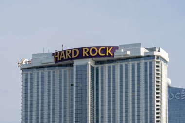 Atlantic City, New Jersey 'deki Hard Rock Otel ve Kumarhanesi, 7 Kasım 2023.