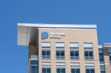 Salt Lake City 'deki Dominion Enerji Ofisi, Utah, ABD - 21 Haziran 2023. Dominion Energy, elektrik tedarik eden bir Amerikan enerji ve enerji şirketidir..