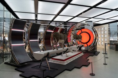 Santa Clara, Kaliforniya 'daki Westfield Valley Panayırı' nda 10 Haziran 2023. GENTLE Monster Güney Koreli bir göz giysisi markasıdır.