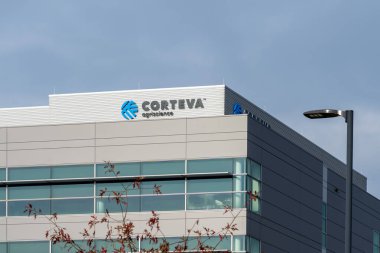 Corteva ofisi, Wilmington, Delaware, ABD, 5 Kasım 2023. Corteva, Inc. büyük bir Amerikan tarım kimya ve tohum şirketidir..