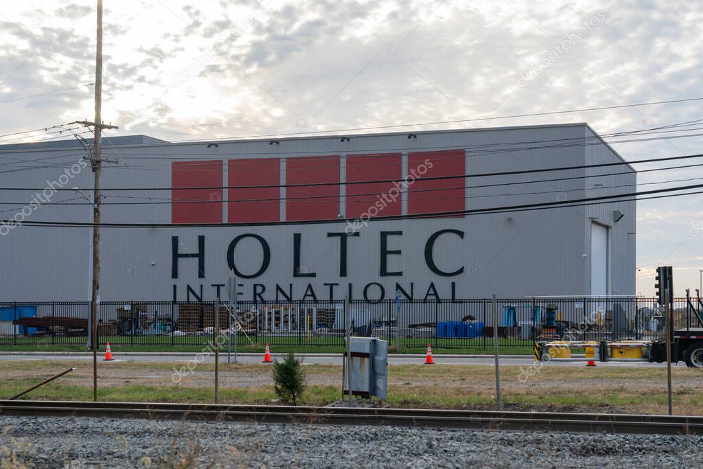 Holtec International facility in Camden, New Jersey, USA, November 4, 2023. Holtec International is a supplier of equipment and systems for the energy industry.