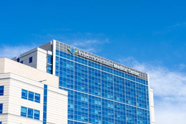 Murray, Utah, ABD 'deki Dağ Arası Tıp Merkezi, 23 Haziran 2023.