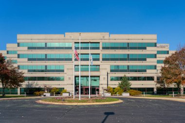 Wilmington, DE, ABD 'deki Çiftçi Sigorta Ofisi, 5 Kasım 2023. Çiftçilerin Sigorta Grubu, bir Amerikan sigorta şirketi olan araçlar, evler ve küçük işletmeler grubudur..