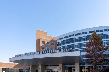 ChristianaCare Kalp ve Vasküler Sağlık Merkezi 5 Kasım 2023 'te Newark, DE, ABD.