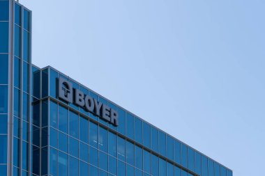 The Boyer Company headquarters in Salt Lake City, Utah, USA - May 11, 2023. The Boyer Company is an American commercial real estate developer.