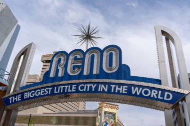 Reno Kemeri, Nevada, ABD, 5 Haziran 2023. Reno, ABD 'nin Nevada eyaletinin kuzeybatı kesiminde bir şehirdir..