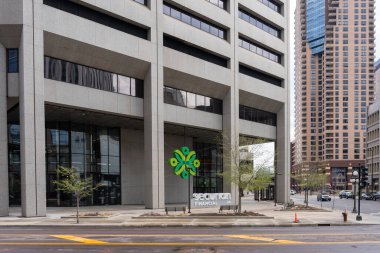 5 Mayıs 2023 'te St. Paul, Minnesota' daki Securian Finans Merkezi. Securian Financial bir Amerikan Sigorta şirketi..