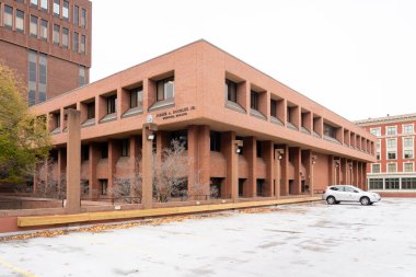 Providence, RI, ABD - 10 Kasım 2023: Joseph A Doorley Jr., Westminster Caddesi, Providence, RI, ABD.