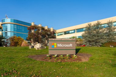 Malvern 'deki Microsoft Teknoloji Merkezi, PA, ABD, 5 Kasım 2023. Microsoft Corporation, Amerikan çokuluslu teknoloji şirketidir..
