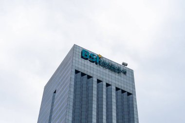 Jakarta, Endonezya - 25 Ocak 2025: Endonezya Merkez Bankası Syariah Endonezya (BSI) 25 Ocak 2025.