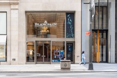 Blancpain saat mağazası New York, New York, ABD, 21 Ağustos 2022.