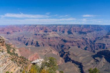 Arizona, ABD 'deki Grand Canyon Ulusal Parkı manzarası